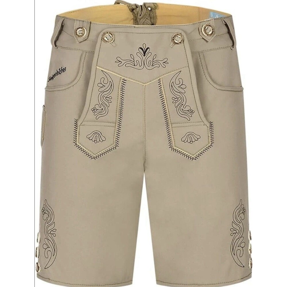 Steigenhöfer Manufaktur Softshell Embroidered Shorts Lederhosen 36 Oktoberfest